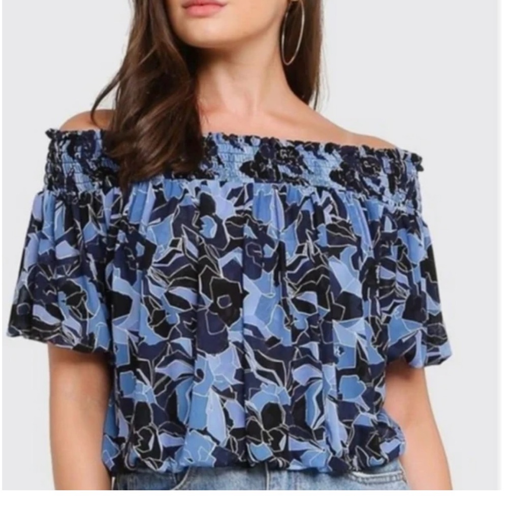 Floral Off-Shoulder Top - Free People